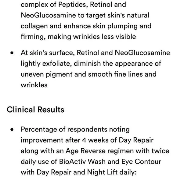 $10❤️‍🔥 LAST 1! Exuviance Age Reverse Day Repair SPF30 Retinol Face Cream - Picture 6 of 7